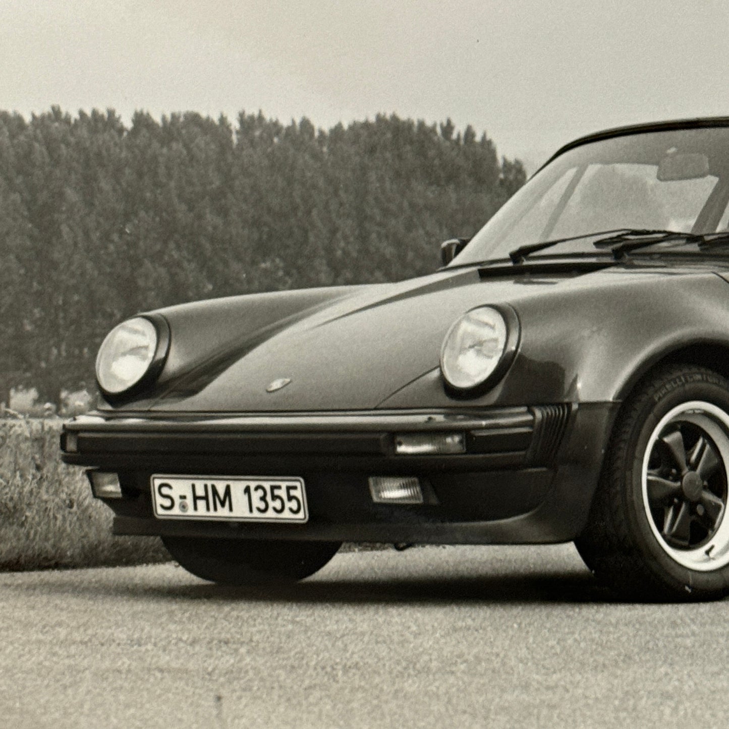 Porsche 911 Turbo Car Factory Press Photo Photograph Werkfoto German