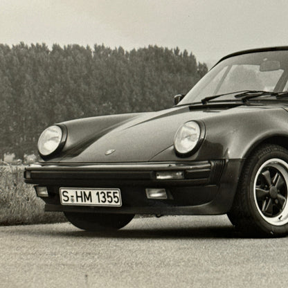 Porsche 911 Turbo Car Factory Press Photo Photograph Werkfoto German