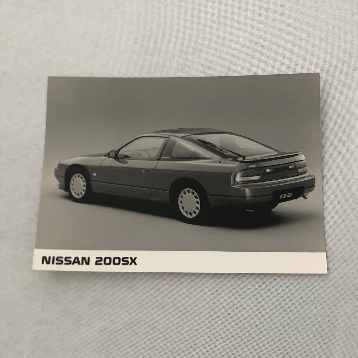 Nissan 200SX Sports Car Factory Press Photo Photograph Lot of 2 Nissan 200 SX