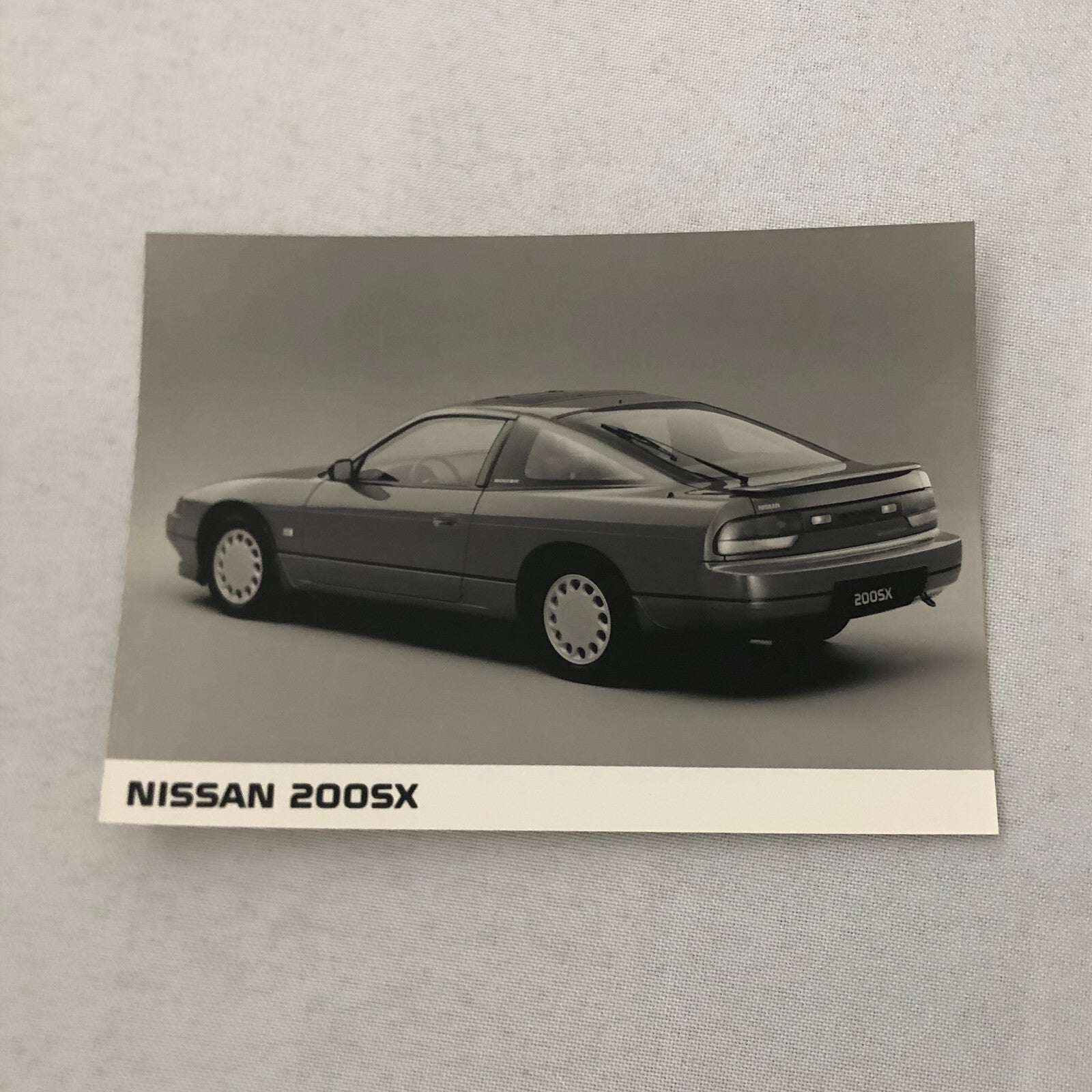 Nissan 200SX Sports Car Factory Press Photo Photograph Lot of 2 Nissan 200 SX