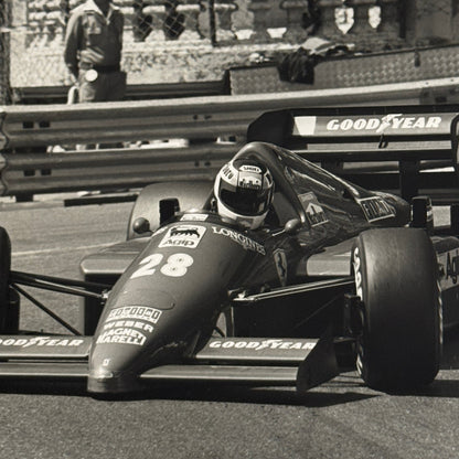 Vintage Ferrari Formula One F1 Racing Photo Photograph Gerhard Berger
