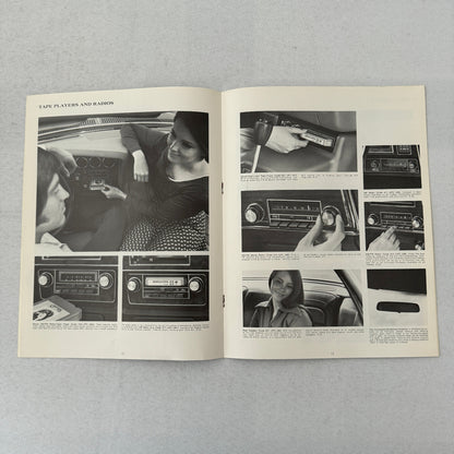 1973 Pontiac ACCESSORIES Sales Brochure Catalog Firebird Ventura GTO Catalina +