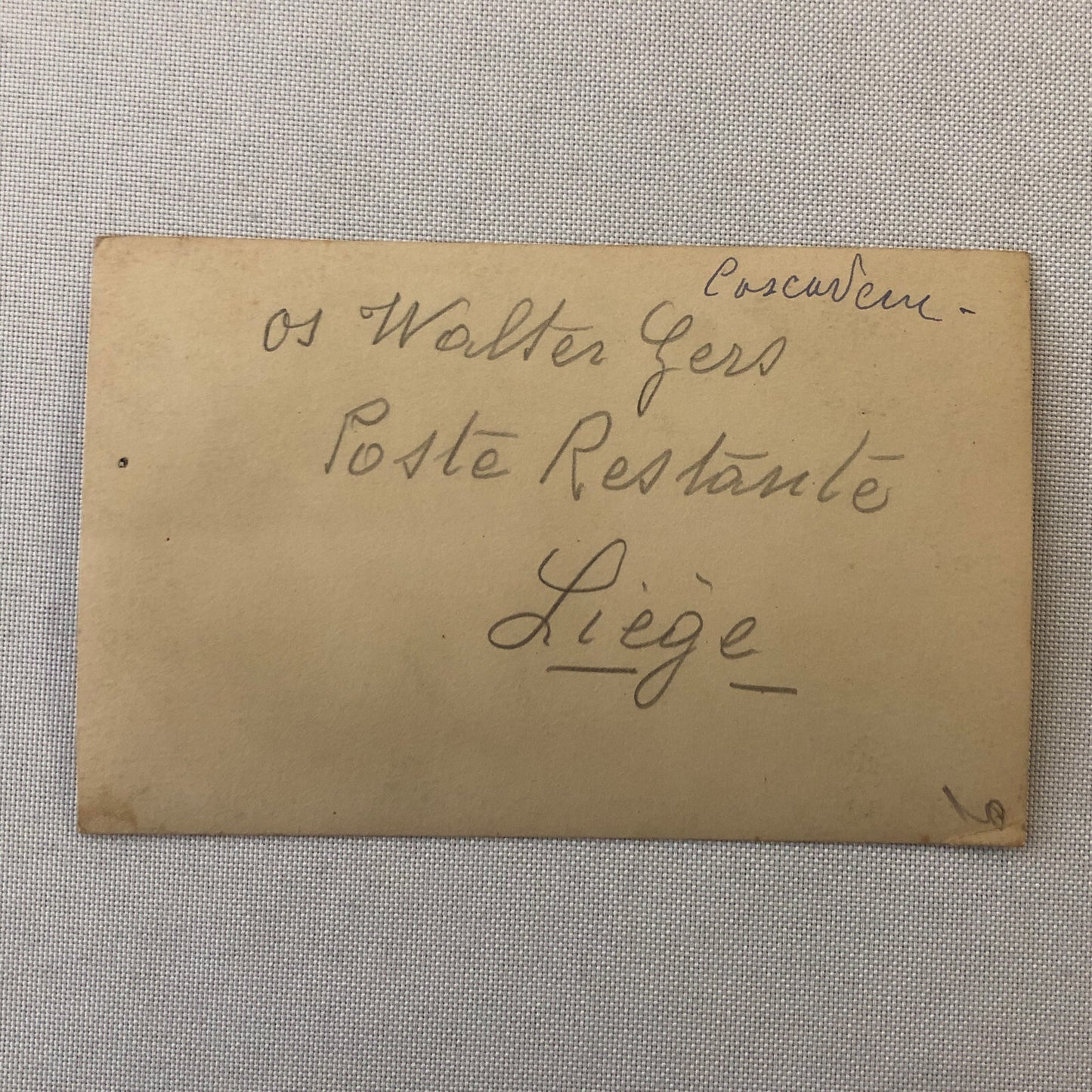 Circus Performer Act Postcard Post Card Unidentified Vintage European