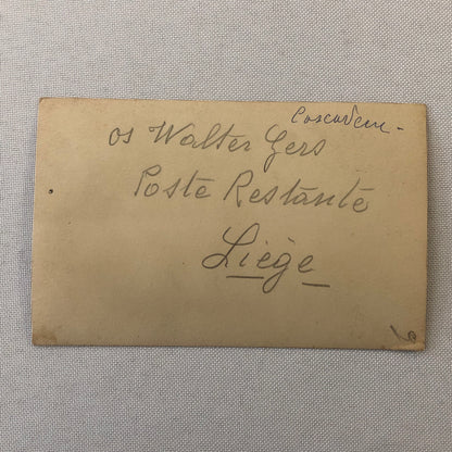 Circus Performer Act Postcard Post Card Unidentified Vintage European