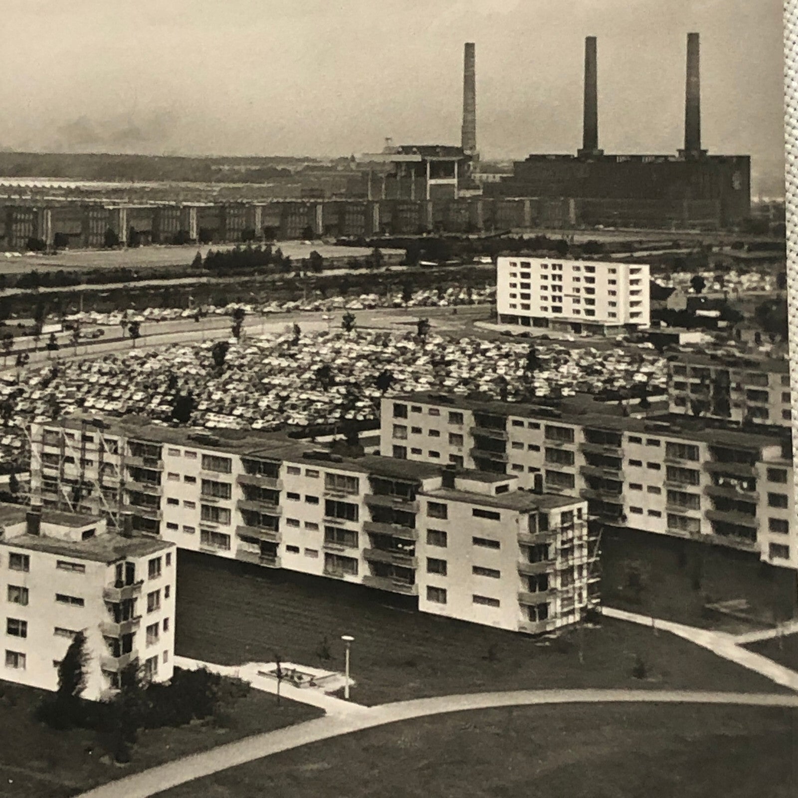 Volkswagen VW Factory Press Photo Photograph Print 1961