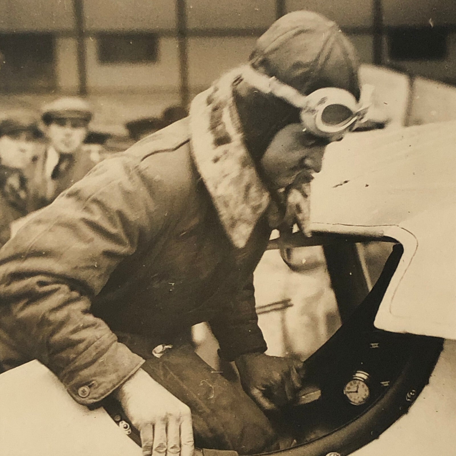 Press Photo Photograph South African Aviator Pilot Victor Smith Record Keystone