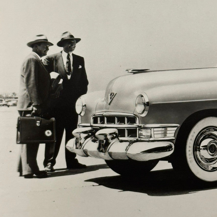 Vintage 1949 Cadillac Fastback Car Automobile Photo Photograph Modern Print