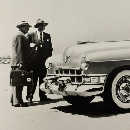 Vintage 1949 Cadillac Fastback Car Automobile Photo Photograph Modern Print
