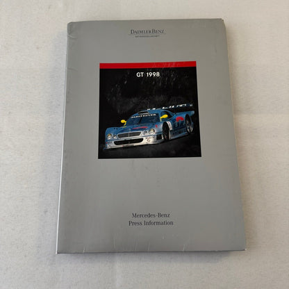 1998 Mercedes CLK GTR GT Racing Press Kit Photos Mark Webber Driver GERMAN
