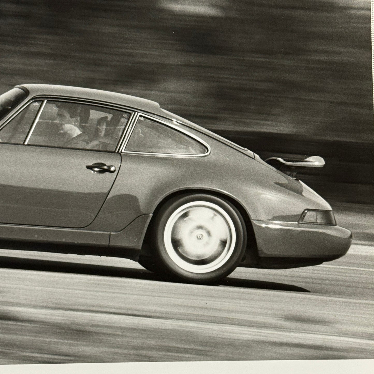Porsche 911 Carrera RS Car Factory Press Photo Photograph Print Vintage