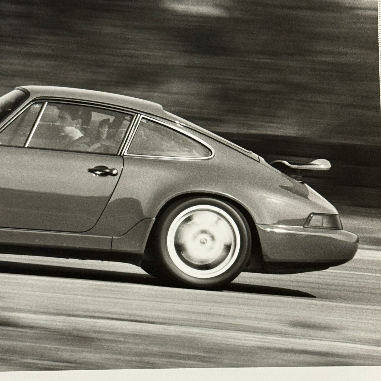 Porsche 911 Carrera RS Car Factory Press Photo Photograph Print Vintage