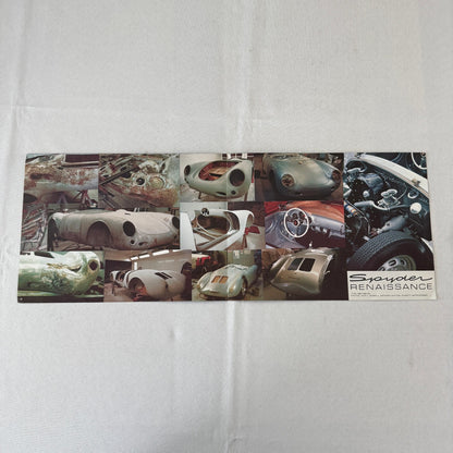 Porsche 550 Spyder 061 Renaissance Poster Brochure Everett Anton Singer