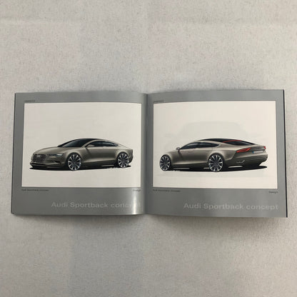 2009 Audi Sportback Concept Car Press Kit Photo CD Box