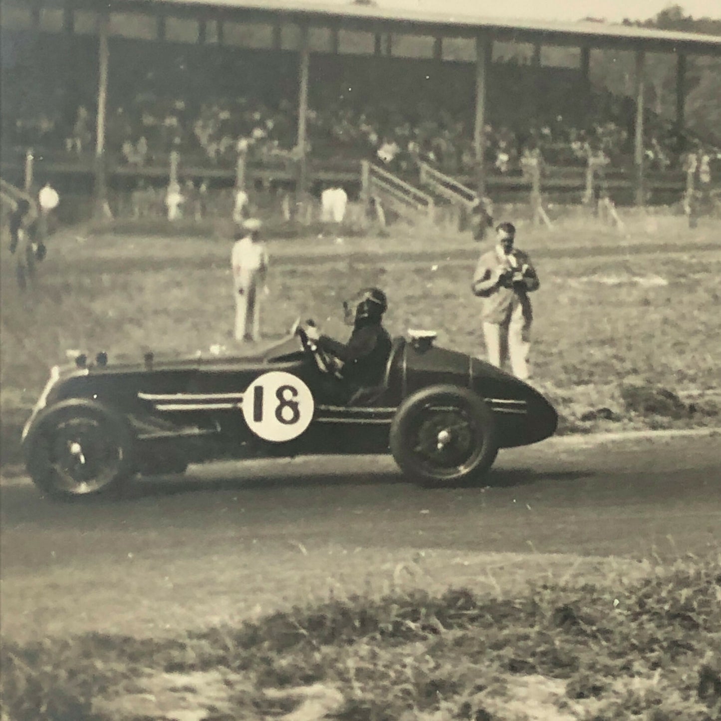 Vintage Photo Photograph Racing Cars - Motor Sport