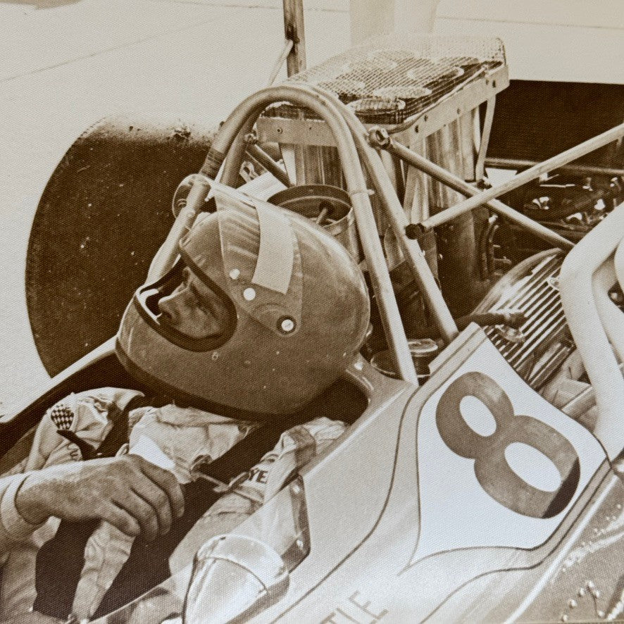 Vintage Racing Photo Photograph Dick Smothers Driver Car Motorsport Race