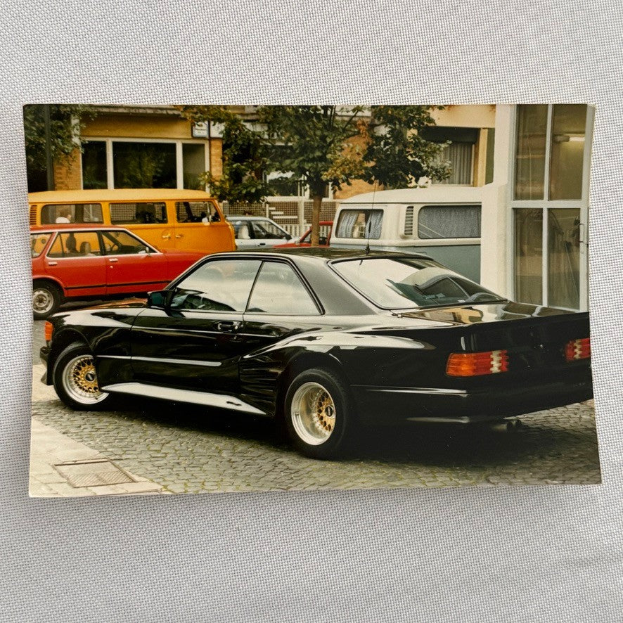 Vintage Mercedes Benz TUNER Car Body Kit BBS Wheels AMG Photo Photograph Print