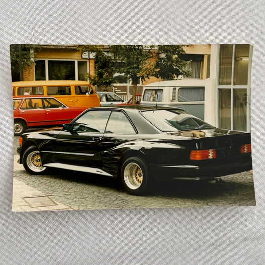 Vintage Mercedes Benz TUNER Car Body Kit BBS Wheels AMG Photo Photograph Print