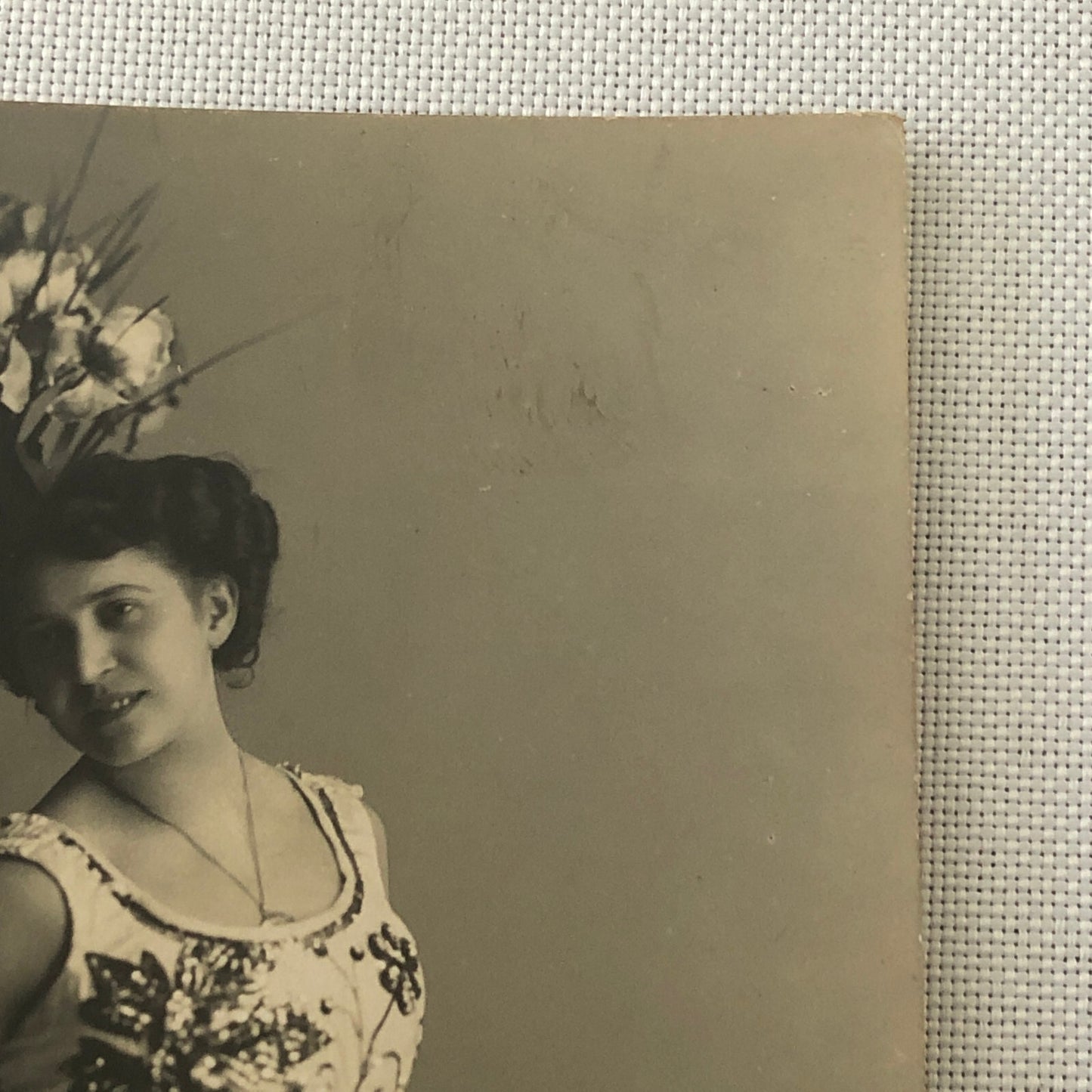 Circus Performer Dancer Acrobat French RPPC Real Photo Postcard Miss Sofia