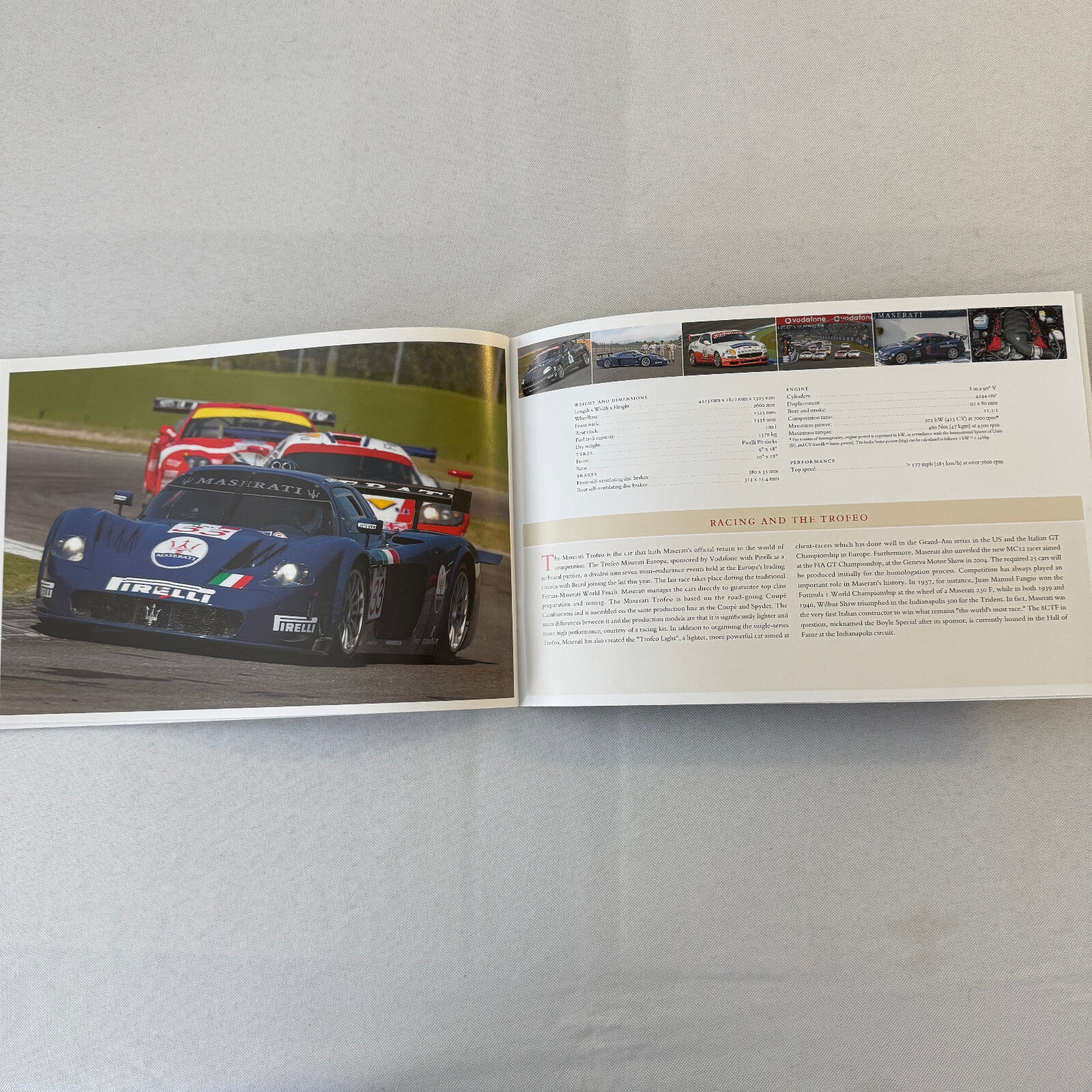 2014 Maserati Press Kit Brochure CD Quattroporte Coupe GT Spyder MC12 +