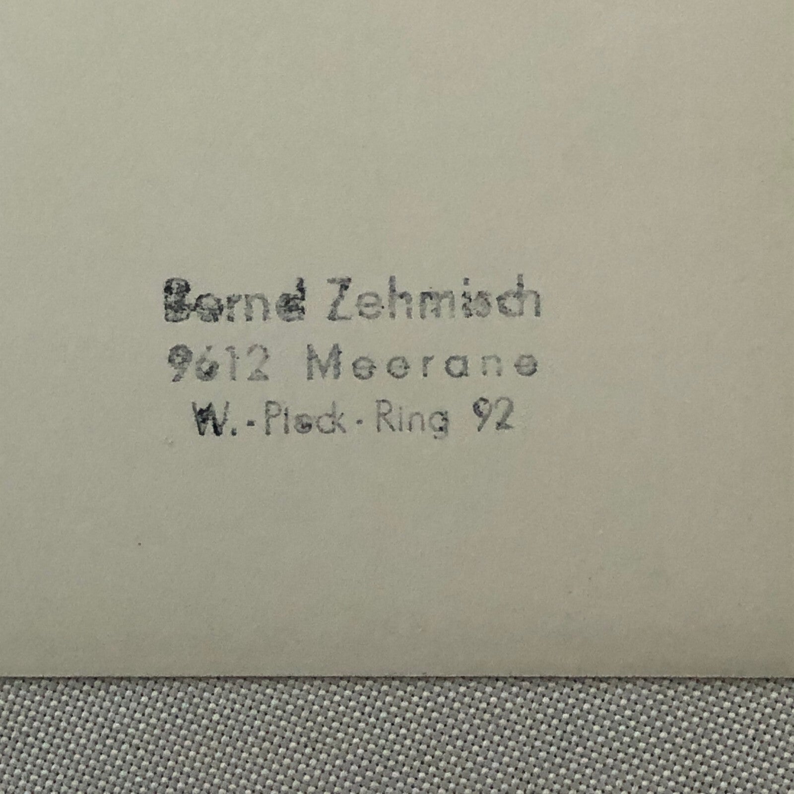 Vintage Motorcycle Racing Photo Photograph Print Germany Sidecar Side Car