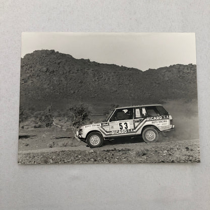 1980 Transafrica Rally Rallye Photo Photograph DPPI Land Rover Range Rover