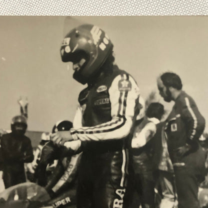 Vintage Motorcycle Sidecar Racing Photo photograph Germany Side Car