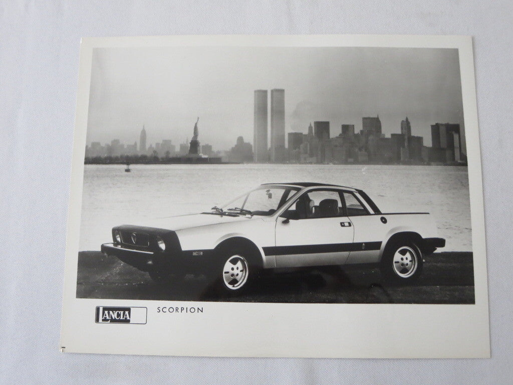 1977 Lancia Press Kit Brochure Photos Beta HPE Coupe Scorpion Sedan + 