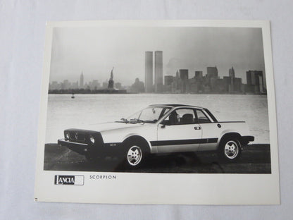 1977 Lancia Press Kit Brochure Photos Beta HPE Coupe Scorpion Sedan + 