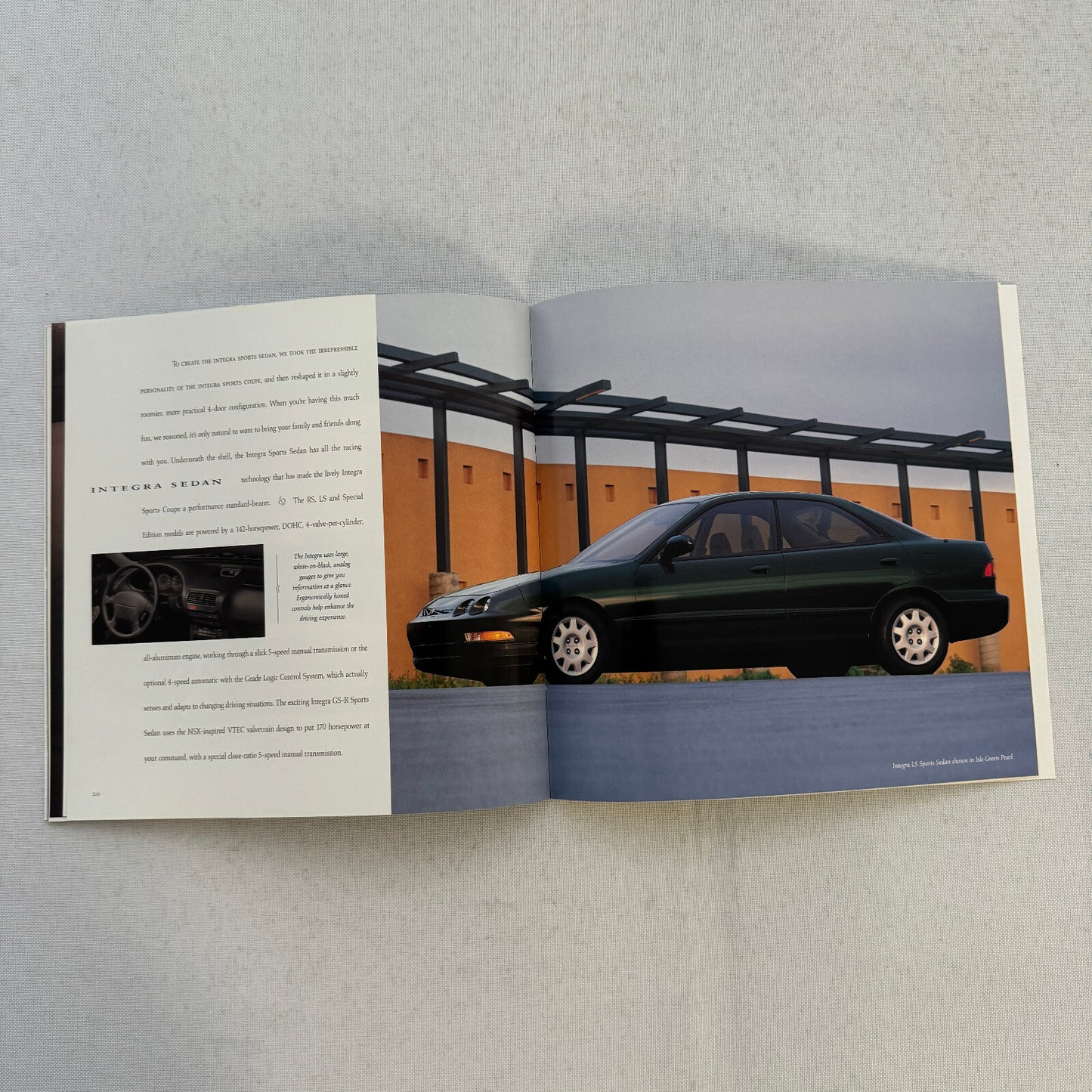 Acura Car Sales Brochure Catalog Integra NSX Legend TL 1995 1996