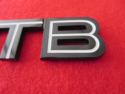 Ferrari GTB Badge Emblem Script Logo - Rare Factory Original 328 