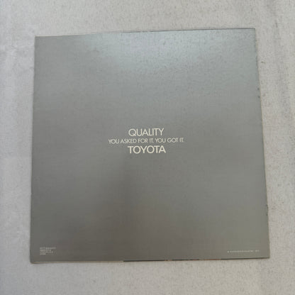 1977 Toyota Celica Car Sales Brochure Catalog GT ST Liftback Hardtop