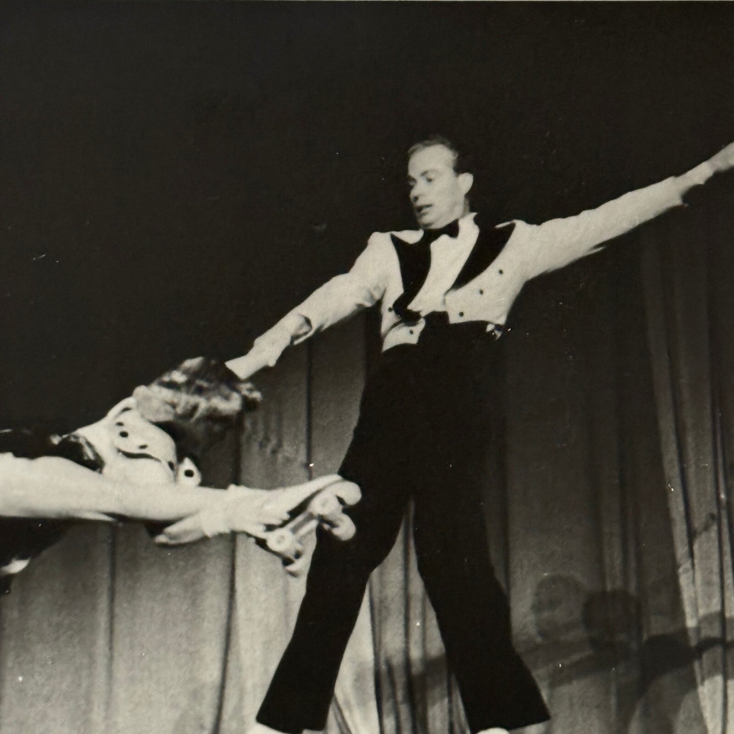 Vintage Circus Rollerskating Roller Skate Act Photo Photograph Berlin