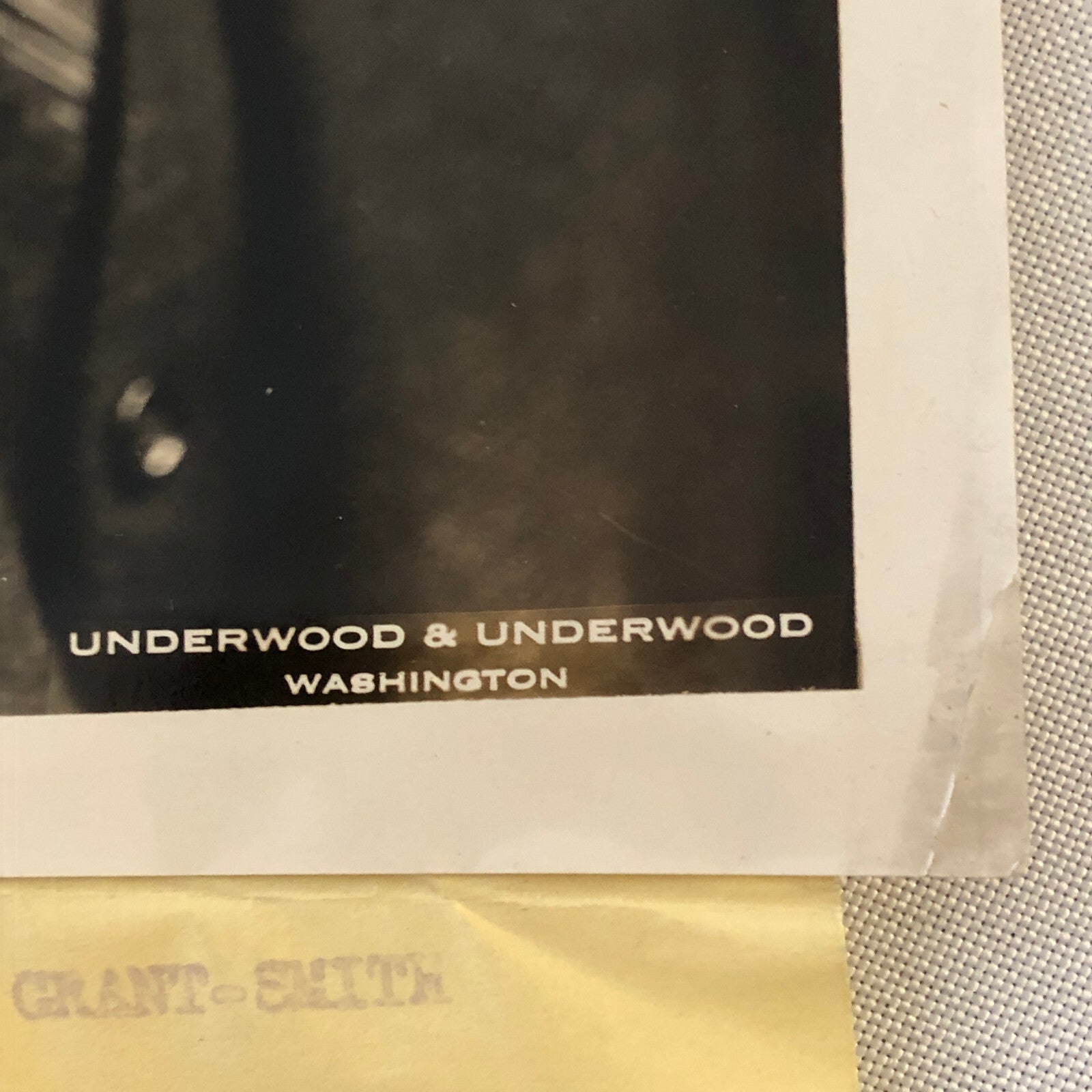 Press Photograph Photo President Calvin Coolidge Ulysses Grant Smith Uruguay