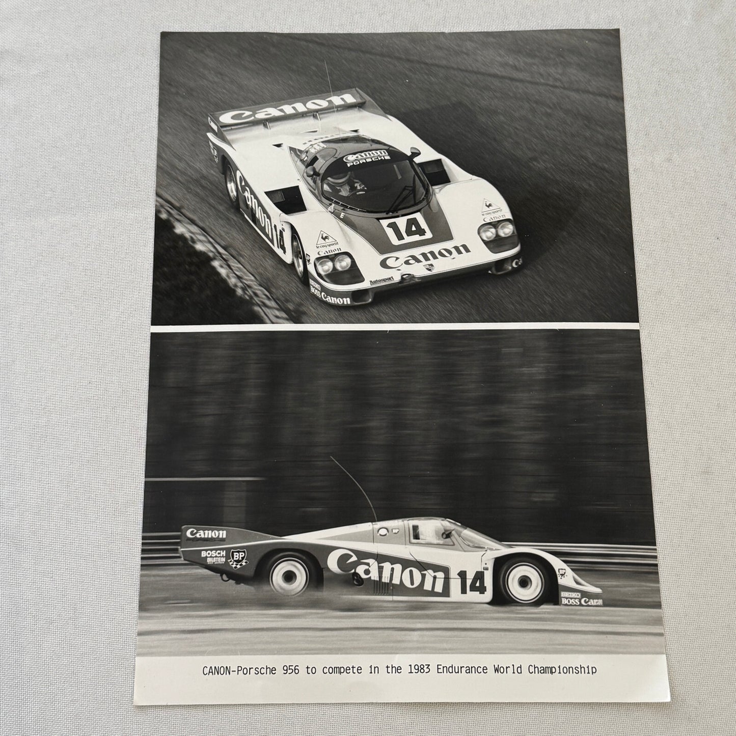 Porsche 956 1983 Endurance World Championship Racing Press Photo Photograph