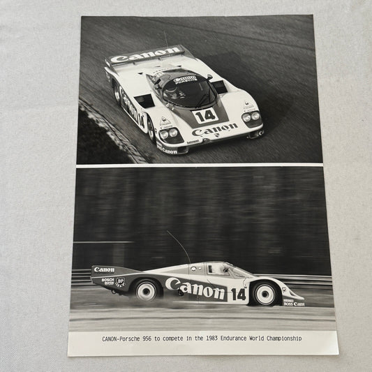 Porsche 956 1983 Endurance World Championship Racing Press Photo Photograph