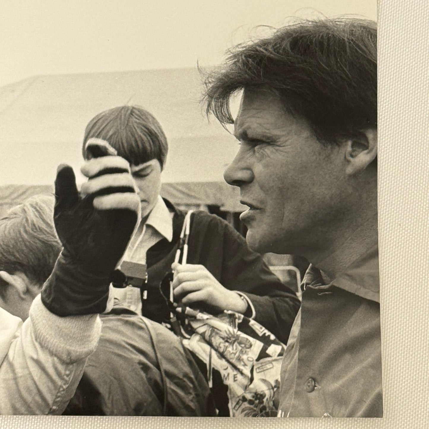 Vintage Racing Photo Mike Hailwood Driver Motorsport Photograph 1969