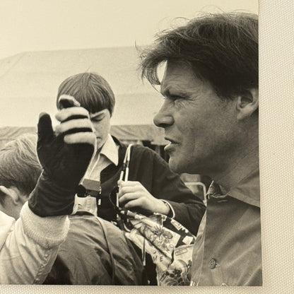 Vintage Racing Photo Mike Hailwood Driver Motorsport Photograph 1969