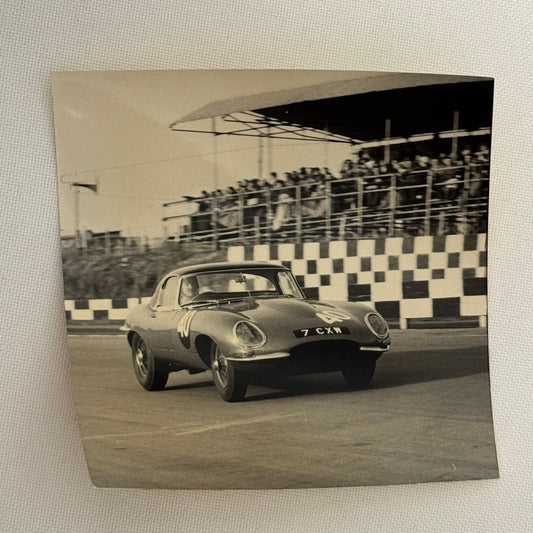 Vintage Racing Photo Jaguar E-Type EType E Type Motorsport Photograph