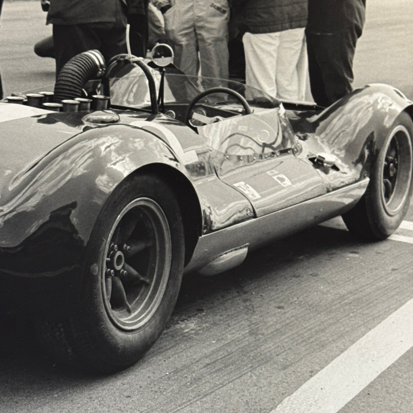 Racing Photo Photograph Bruce McLaren Cooper Olds Goodwood TT 1964