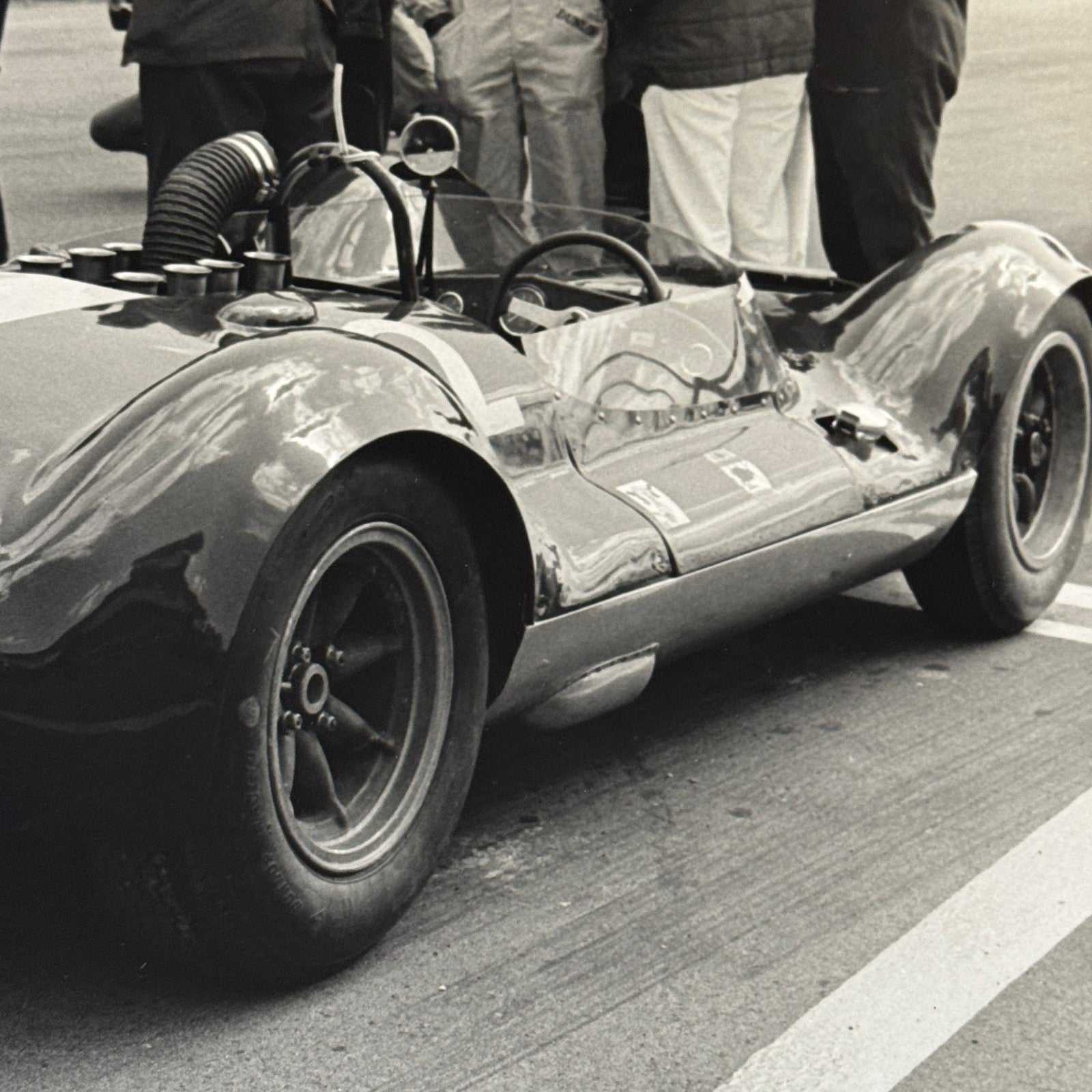 Racing Photo Photograph Bruce McLaren Cooper Olds Goodwood TT 1964