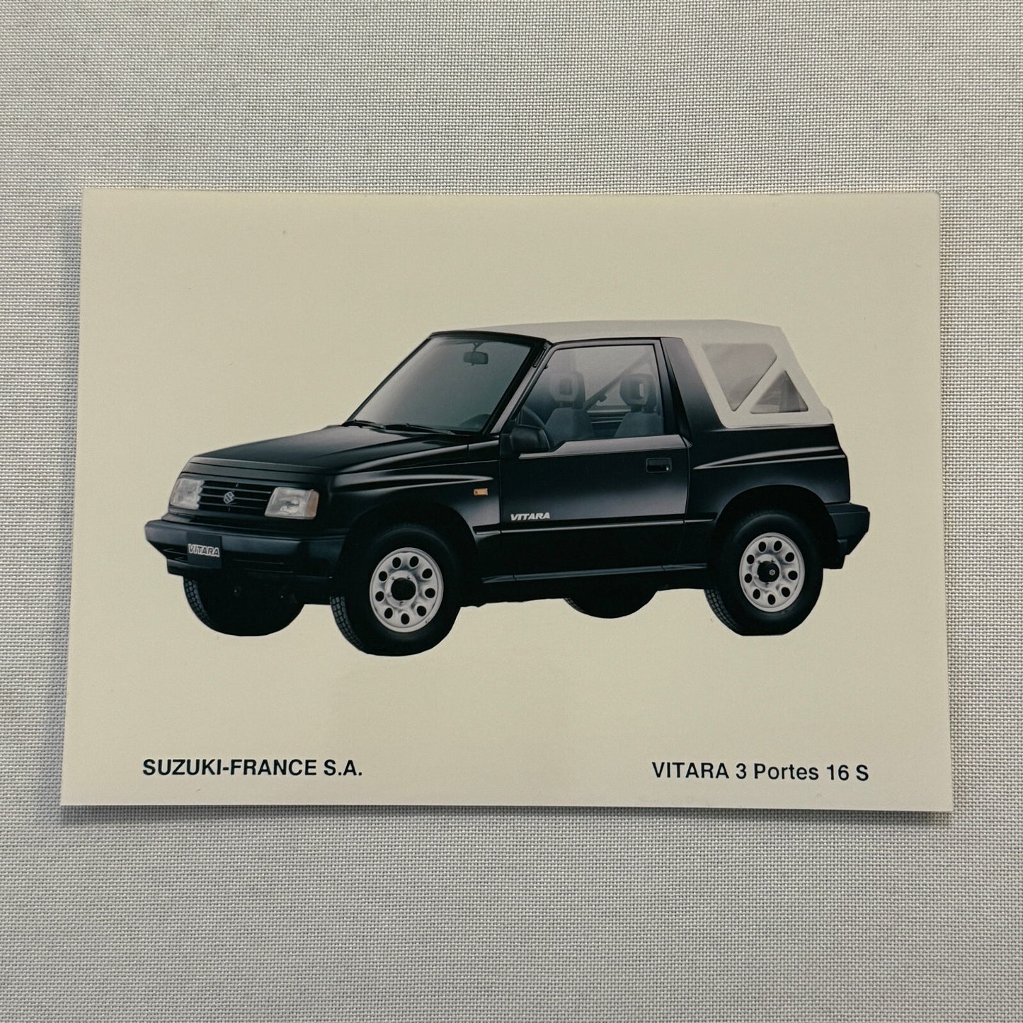 Suzuki Vitara 3 Door Factory Press Photo Photograph France