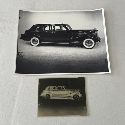 Vintage Cadillac Car Photo NEGATIVE with Print Automobile
