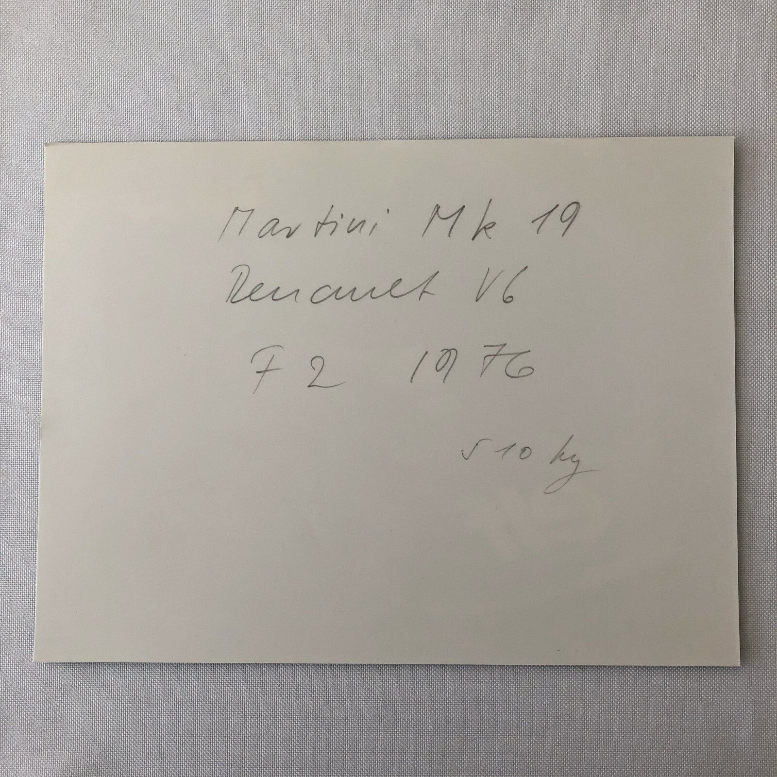 Vintage 1976 Formula 2 F2 Hockenheim Racing Photo Photograph Renault Tambay