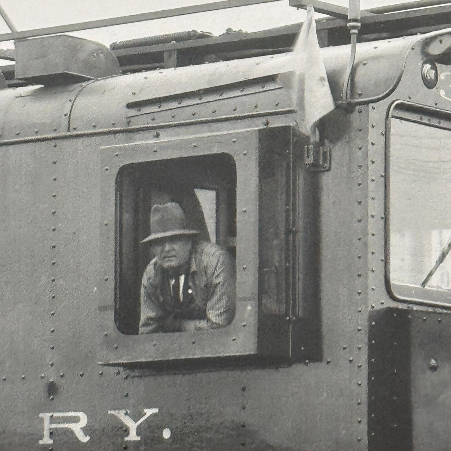 Montreal and Southern Counties Railway Train M&SCRY Vintage Photo Photograph