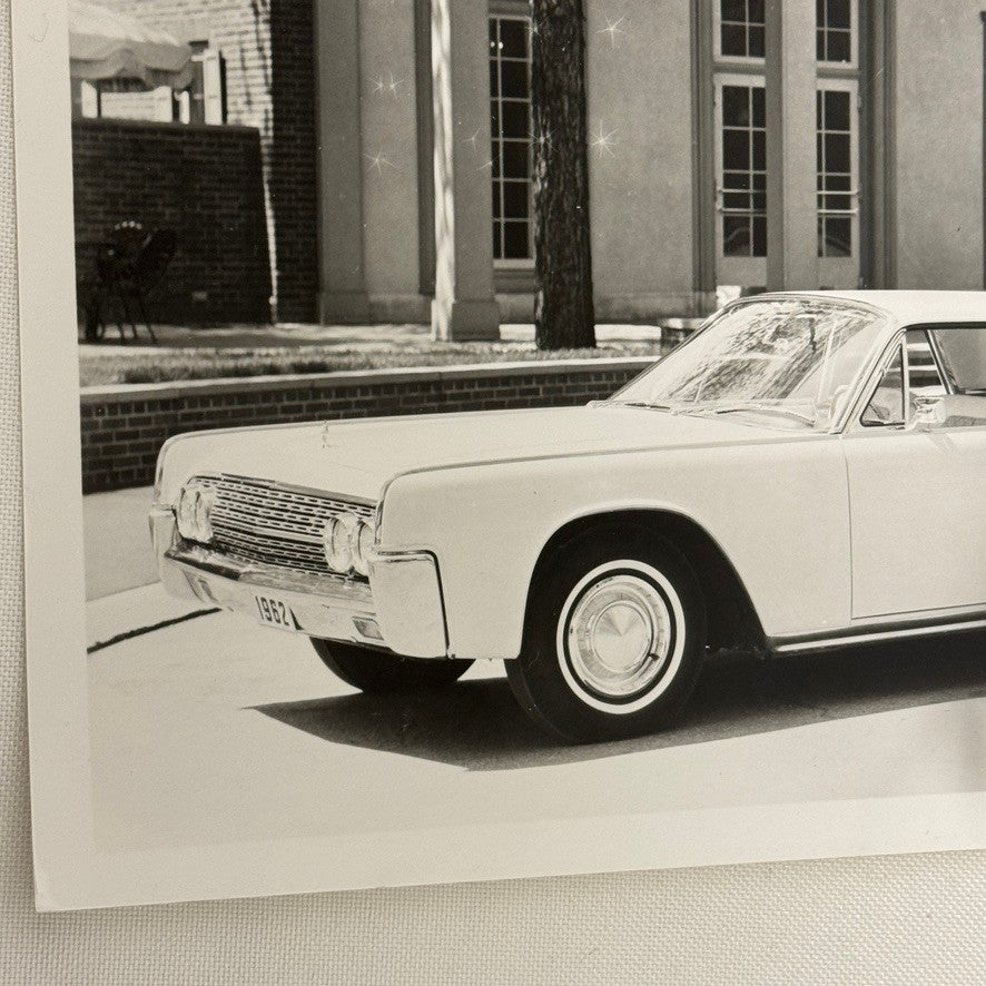 1962 Lincoln Sedan Car Photo Photograph Print
