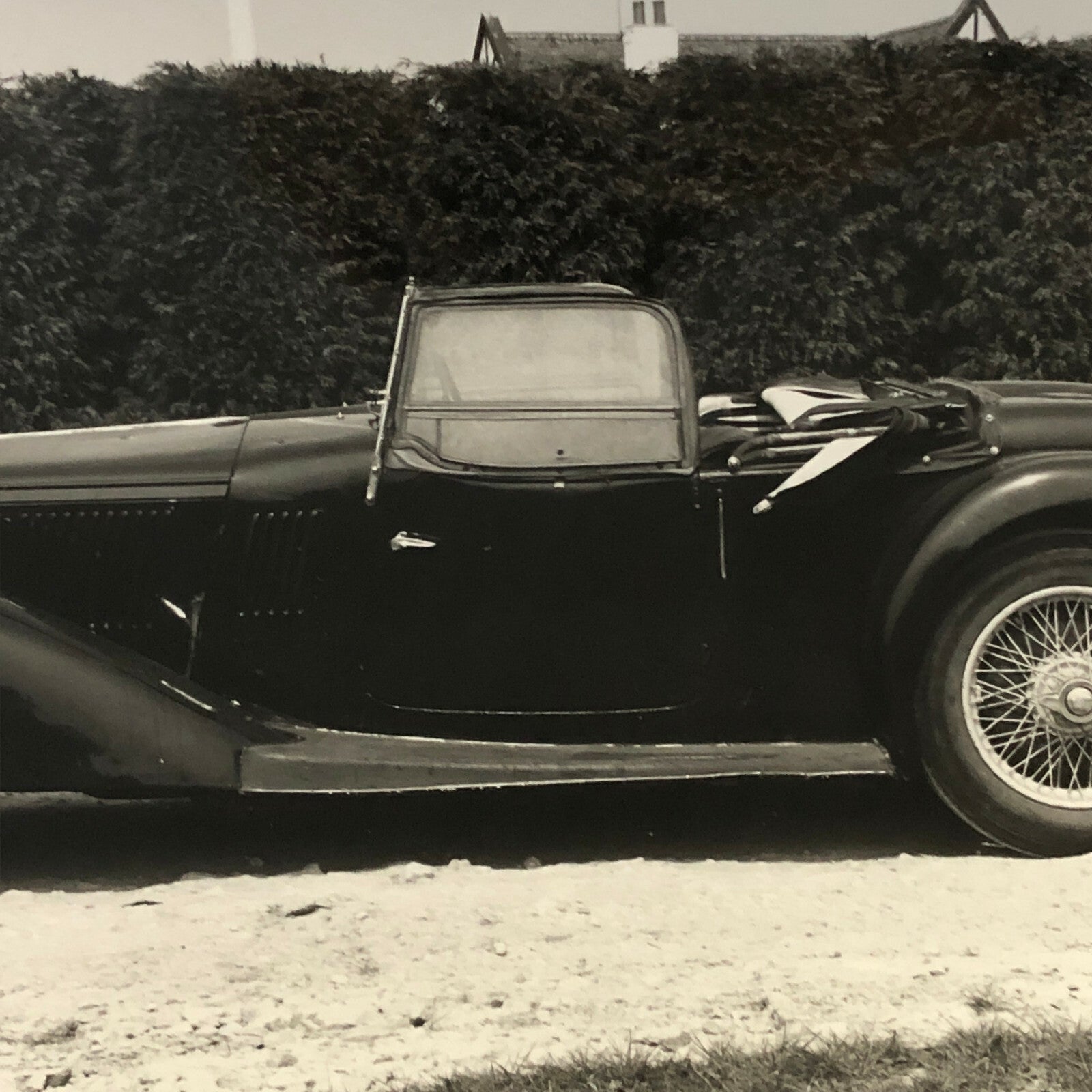 Vintage Car Photo Photograph Print - Sothebys Auction ? 
