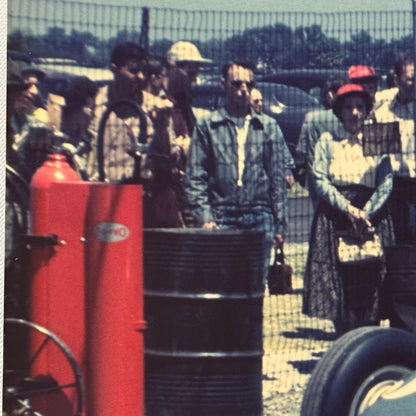 Vintage Racing Photo Photograph Unidentified Car MODERN PRINT