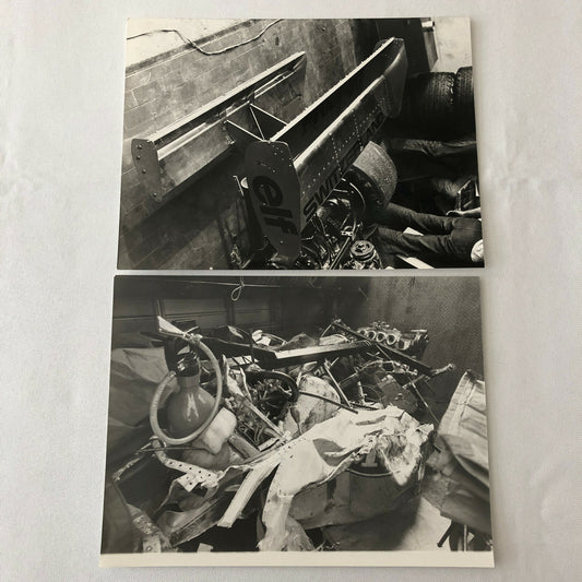 Vintage 1976 Formula 2 F2 Rome Grand Prix Vellunga Press Photo Photograph Lot 2