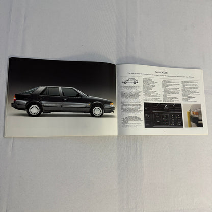1988 Saab Military Sales Brochure Catalog Saab 900 Turbo 9000 900S Convertible