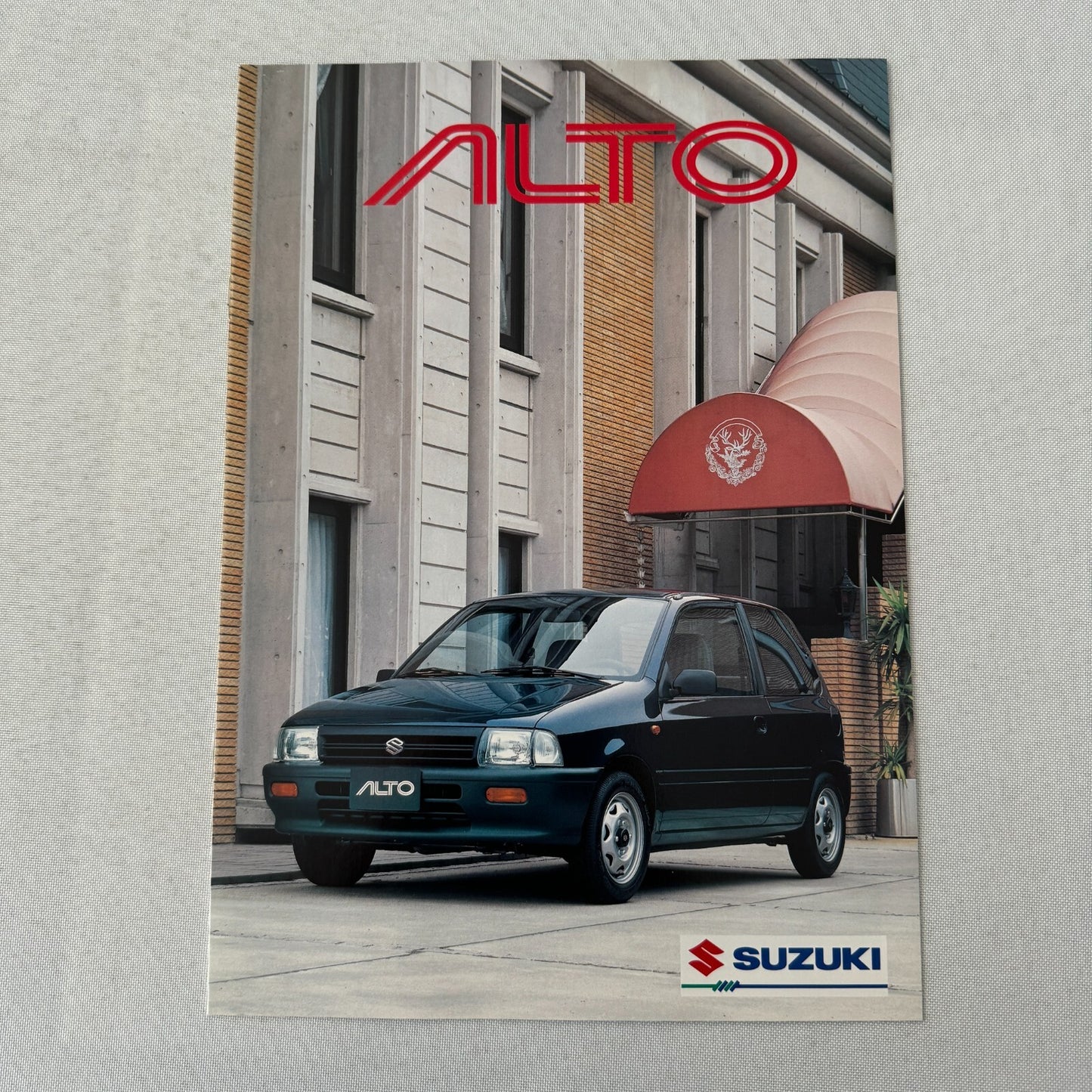 Suzuki Alto Car Press Kit Brochure Catalog Photos European